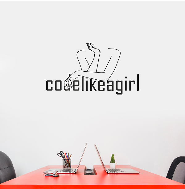 Code like a girl sticker çeşitleri