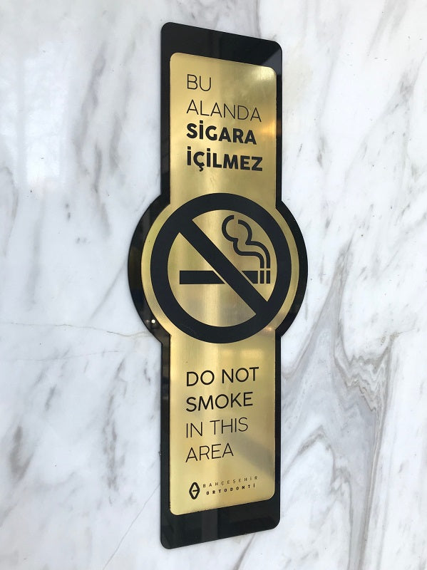 sigara içmek yasaktır levhası satın al