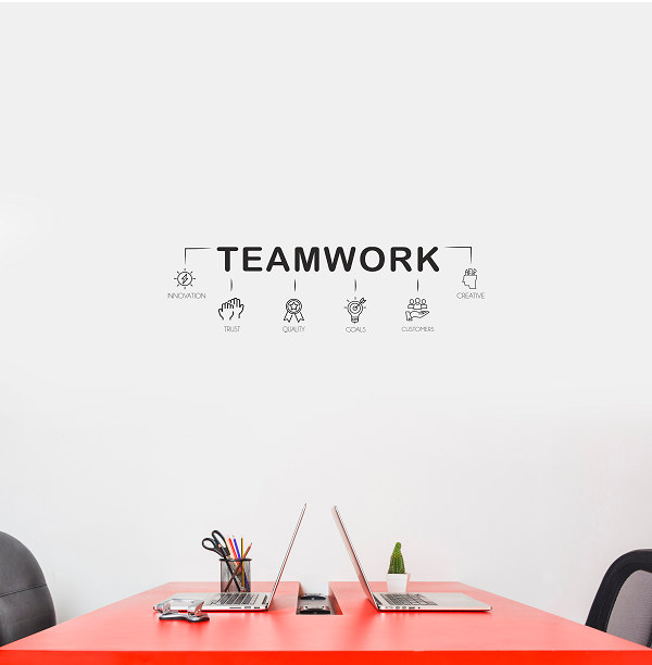 teamwork values sticker çeşitleri